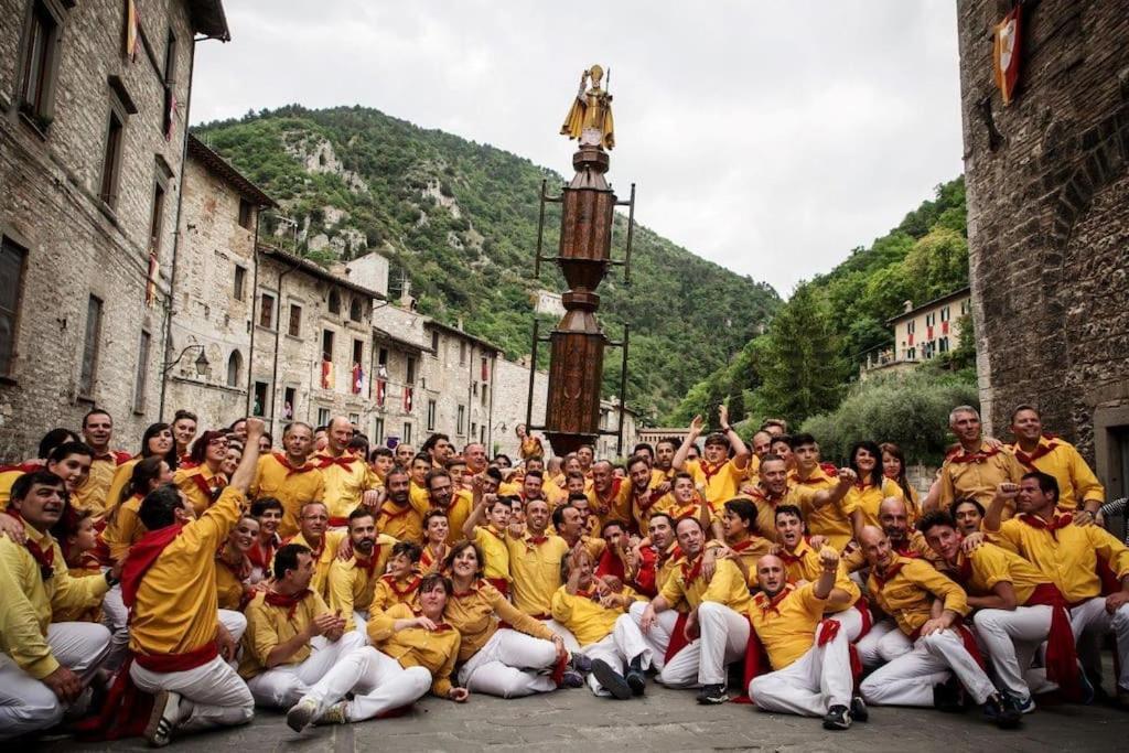 Appartamento Gattapone 9 Gubbio Extérieur photo